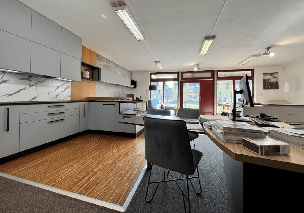 Showroom Běchovice, Kuchyně a interiéry Living