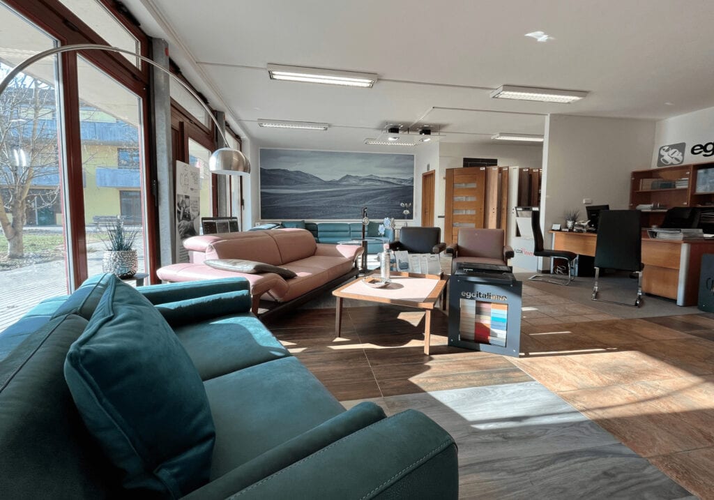 Showroom Běchovice, Kuchyně a interiéry Living